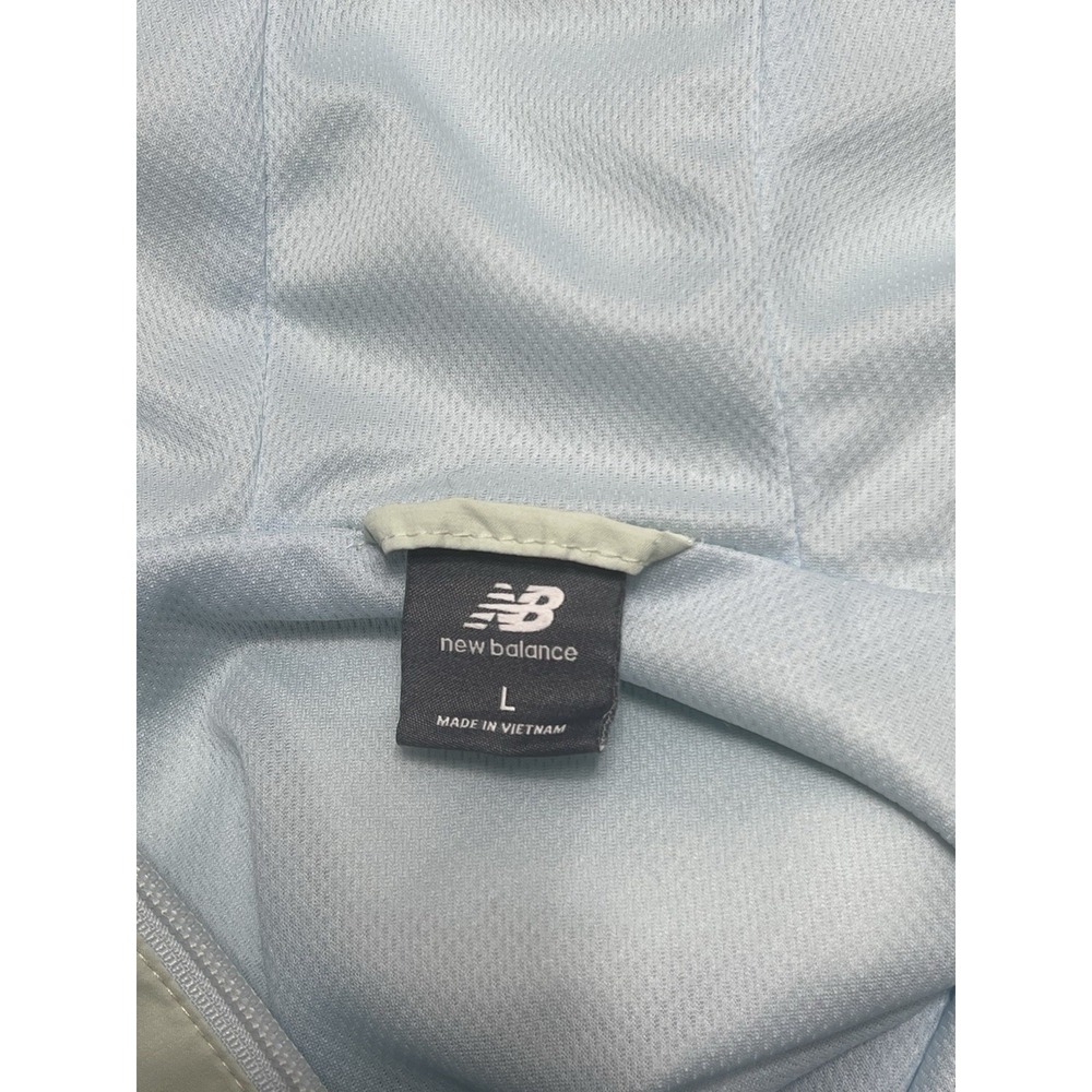 New Balance Full Zip Seafoam Green Mist Activewear Jacket Women's Size large - Picture 15 of 16